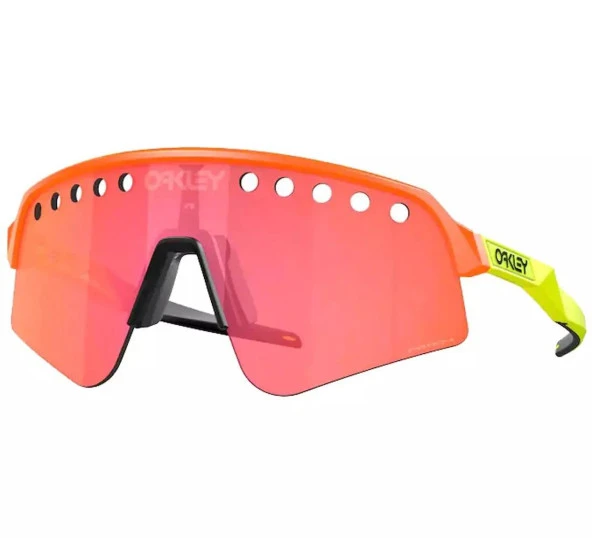 Oakley Sutro Lite Sweep Bisiklet Güneş Gözlüğü Orange Prizm Trail Torch - 5