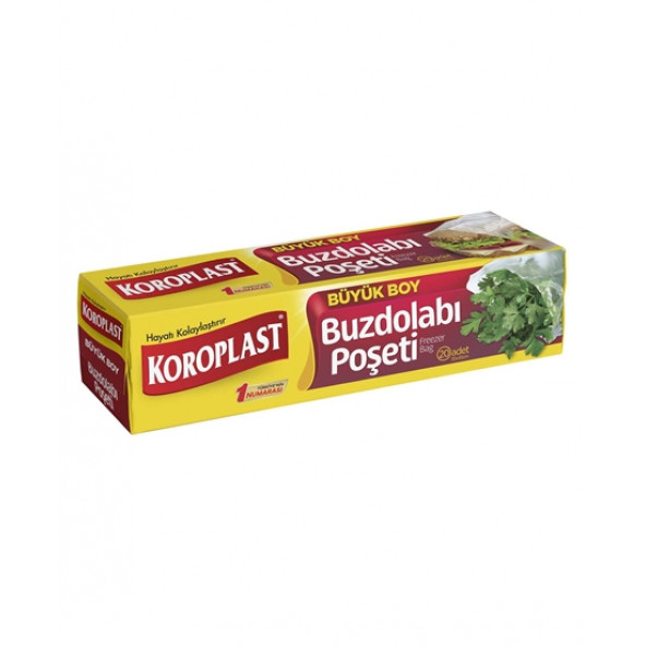 KOROPLAST BÜYÜK BOY BUZDOLABI POŞET 20