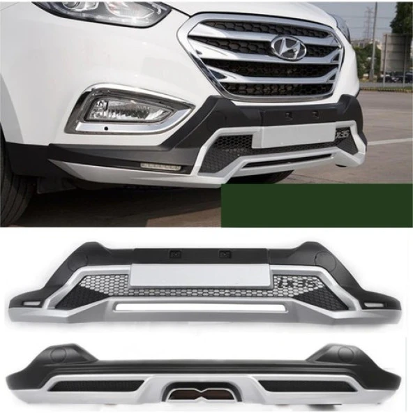 【超美品】Turbosound iX12 2025年12月購入 専用カバー付き PTTAVM: MKG Hyundai IX35 Ön Arka Tampon Koruma Difüzör 2009 - 2016
