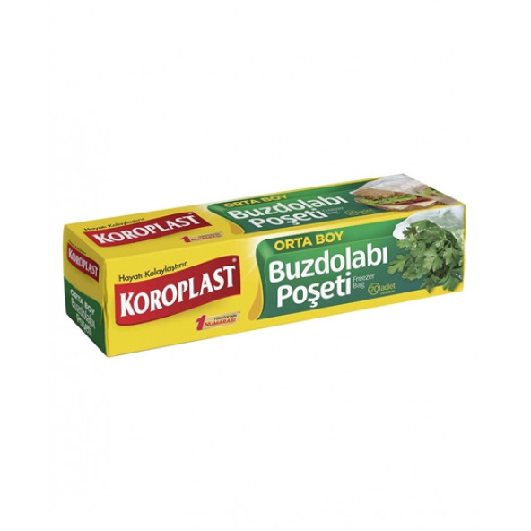 KOROPLAST  ORTA BOY BUZDOLABI POŞET 20