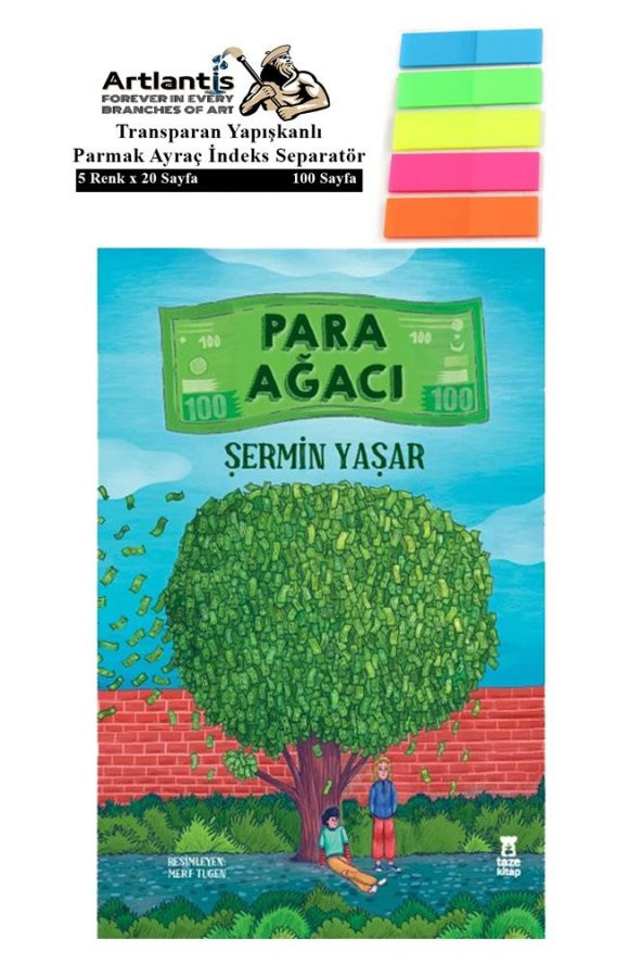 Para Ağacı Şermin Yaşar 151 Sayfa Karton Kapak 1 Adet Fosforlu Transparan Kitap Ayraç 1 Paket