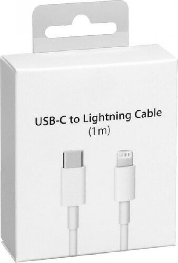 HERL Apple Iphone X-Xs-11-11 Pro- 11PROMAX-12-13 Uyumlu Lightning Hızlı Şarj Kablosu 1 Metre USB C Lightning Şarj Kablosu