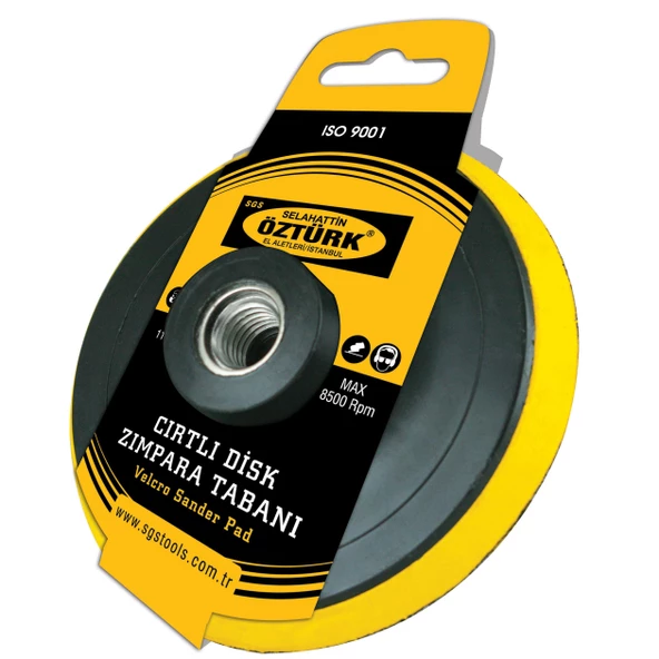 Sgs Cırt Zımpara Disk Tabanı 115 mm - 1