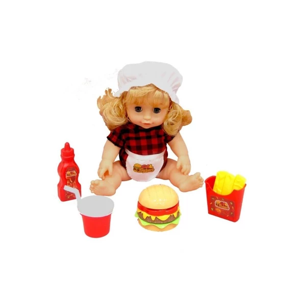 Galtoys Maide Burger Yiyor Türkçe Konuşan Bebek - 3