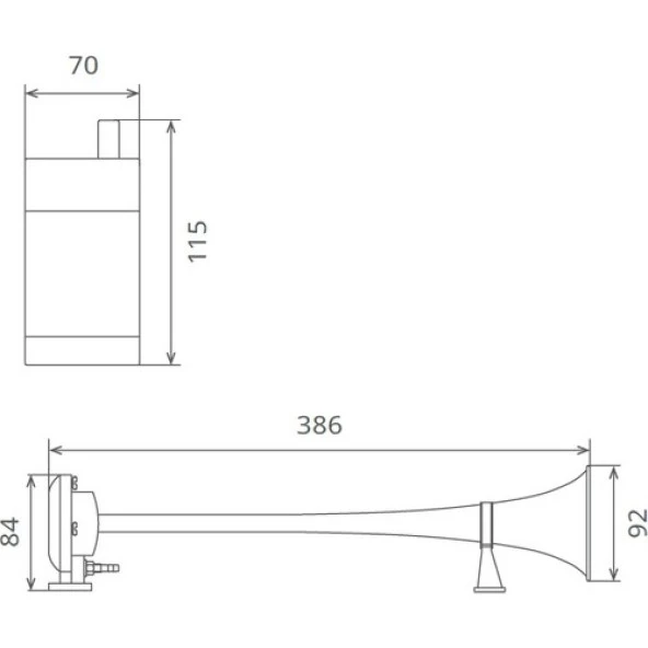 seger Marin - Gemi Kornası (Kompresörlü) - 3