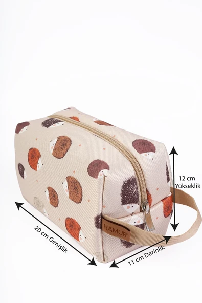 Kirli Temiz Islak Organizer Çantası Urcin Bebek Çocuk Kıyafet Çamaşır Anne Makyaj Alezli Çanta - 4