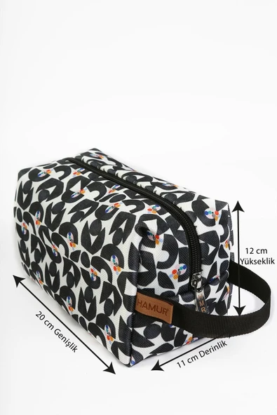 Kirli Temiz Islak Organizer Çantası Bb-502 Bebek Çocuk Kıyafet Çamaşır Anne Makyaj Alezli Çanta - 4