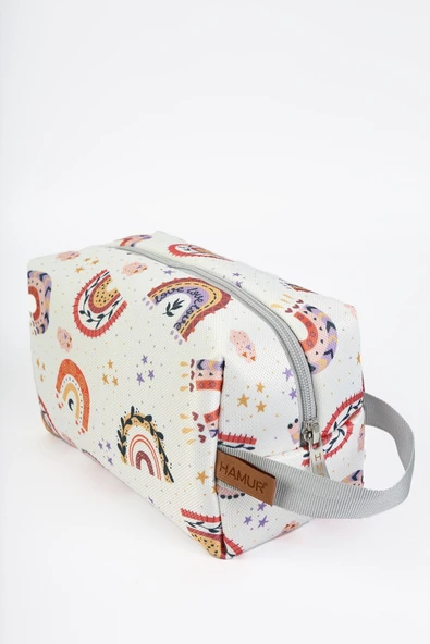 Kirli Temiz Islak Organizer Çantası Gök Pudra Bebek Çocuk Kıyafet Çamaşır Anne Makyaj Alezli Çanta