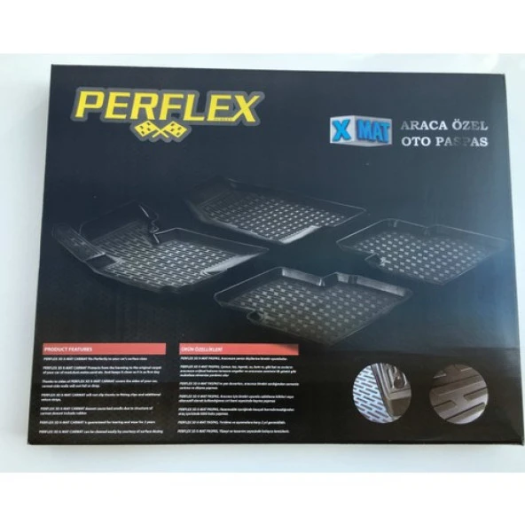 Perflex Kia Ceed Paspas 3D Havuzlu Siyah - 4