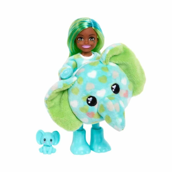 Barbie Cutie Reveal Bebekler Chelsea Tropikal Orman Serisi (Karışık Model 1 Adet) - Resim 12