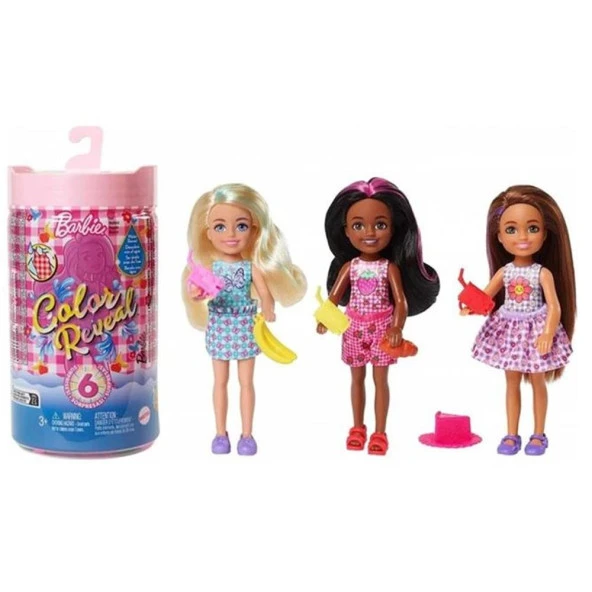 Barbie Renk Değiştiren Süpriz Chelsea Piknikte Bebekler