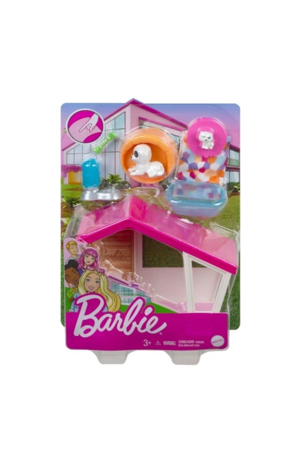 Barbie'nin Ev Dekorasyonu Oyun Seti (Karışık Model 1 Adet)