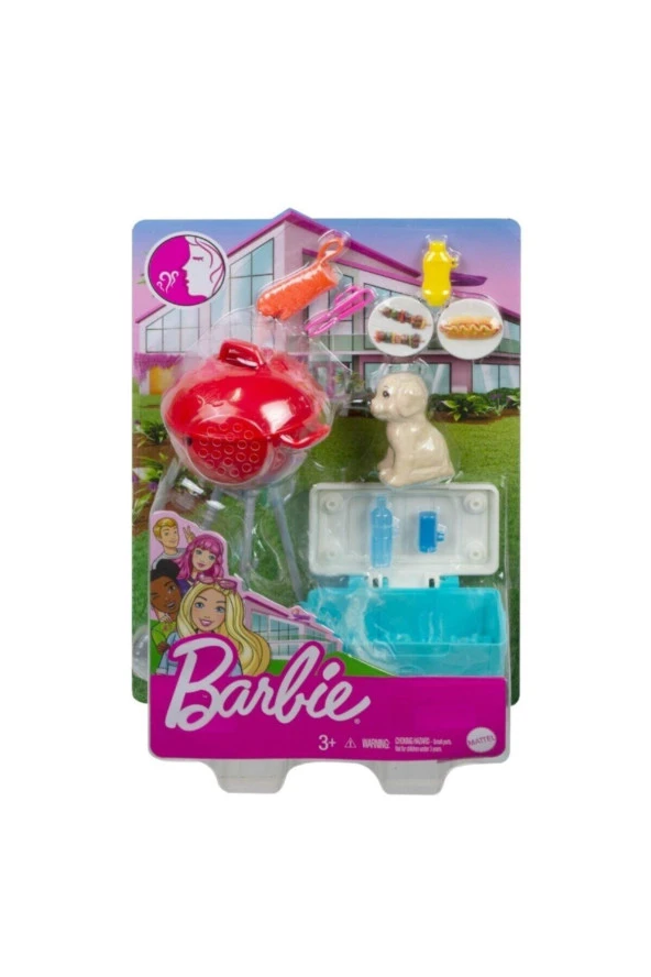 Barbie'nin Ev Dekorasyonu Oyun Seti (Karışık Model 1 Adet) - Resim 2