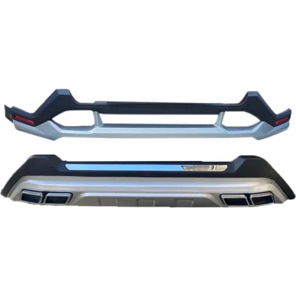 Araba Alışveriş Hyundai Tuning Aksesuar Kona Ön Arka Tampon Ek Koruma Difüzör