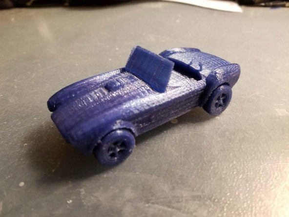 Shelby Cobra, Hareketli Tekerleklerle Yerinde Baskı Plastik Aparat