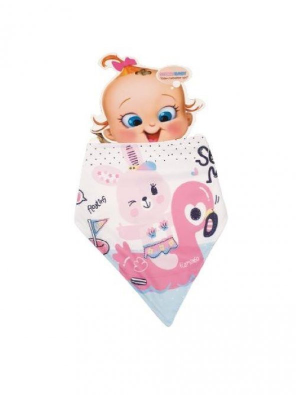 Kız Bebek Fular Önlük 1