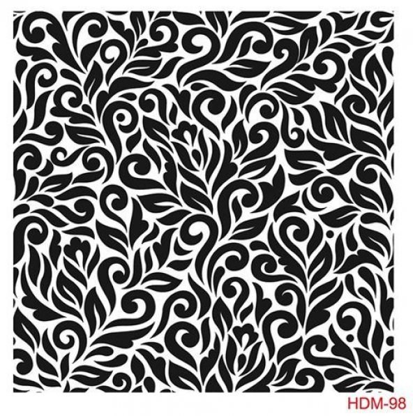 Cadence Home Decor Midi Stencil Boyama Şablonu 25x25 cm. HDM-98