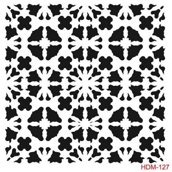 Cadence Home Decor Midi Stencil Boyama Şablonu 25x25 cm. HDM-127