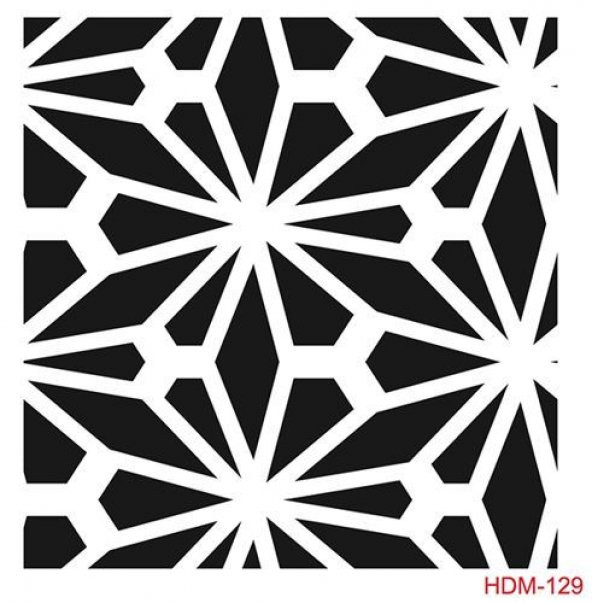 Cadence Home Decor Midi Stencil Boyama Şablonu 25x25 cm. HDM-129