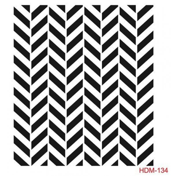Cadence Home Decor Midi Stencil Boyama Şablonu 25x25 cm. HDM-134