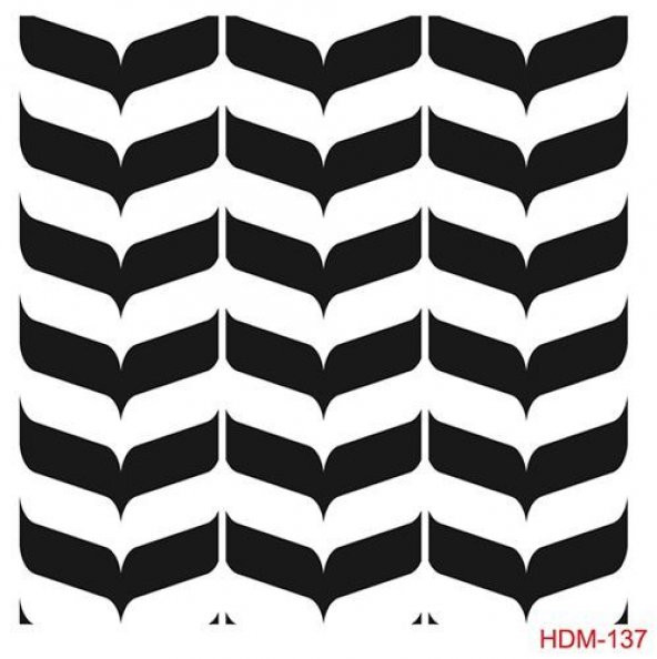 Cadence Home Decor Midi Stencil Boyama Şablonu 25x25 cm. HDM-137