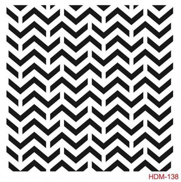 Cadence Home Decor Midi Stencil Boyama Şablonu 25x25 cm. HDM-138