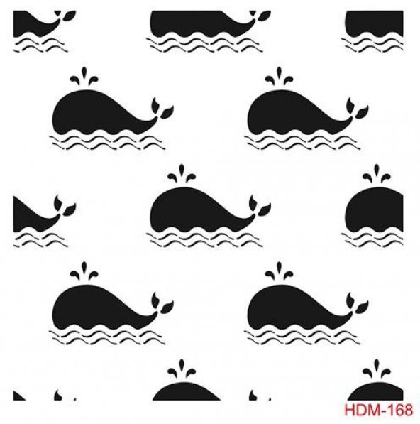 Cadence Home Decor Midi Stencil Boyama Şablonu 25x25 cm. HDM-168