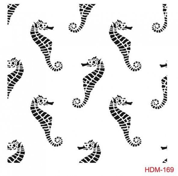 Cadence Home Decor Midi Stencil Boyama Şablonu 25x25 cm. HDM-169