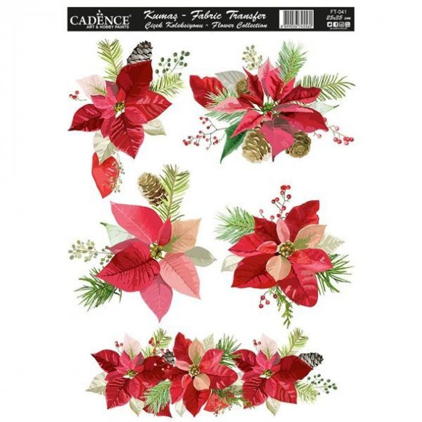 Cadence Kumaş Transfer 25x35 cm. FT-41