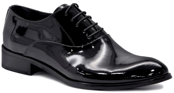 Gedikpaşalı 8Ka100 Siyah Rugan Erkek Ayakkabı Ayakkabı Klasik ürün görseli