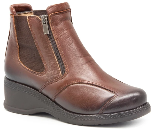 Forelli 25652 Kahve Bayan Ayakkabı Çizme-Bot Bot ürün görseli