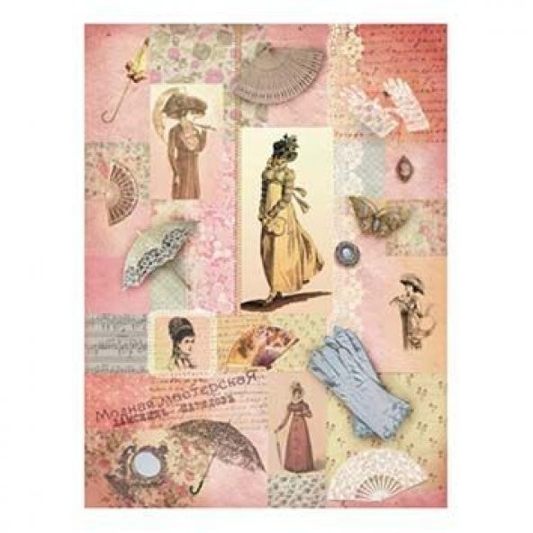 Cadence Pirinç Dekopaj Kağıdı Model 7 ürün görseli