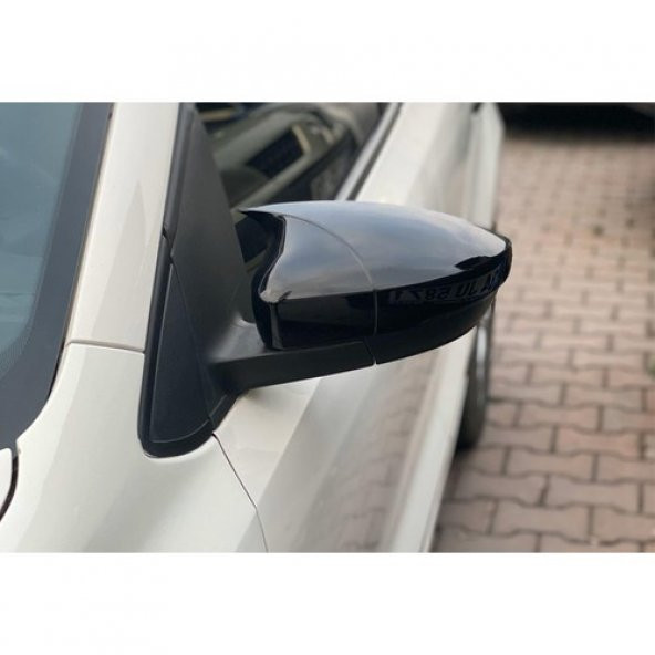 DP Volkswagen Polo Batman Yarasa Ayna Kapağı Parlak Siyah (2009 - 2017 6r / 6c ) - 2