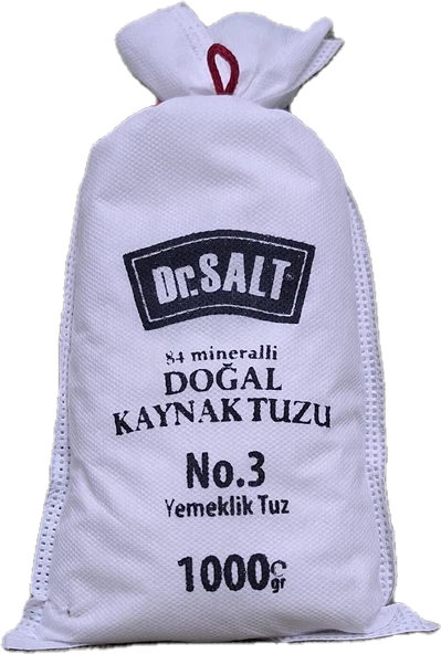 DOĞAL KAYNAK TUZU - no 3 yemeklik tuz