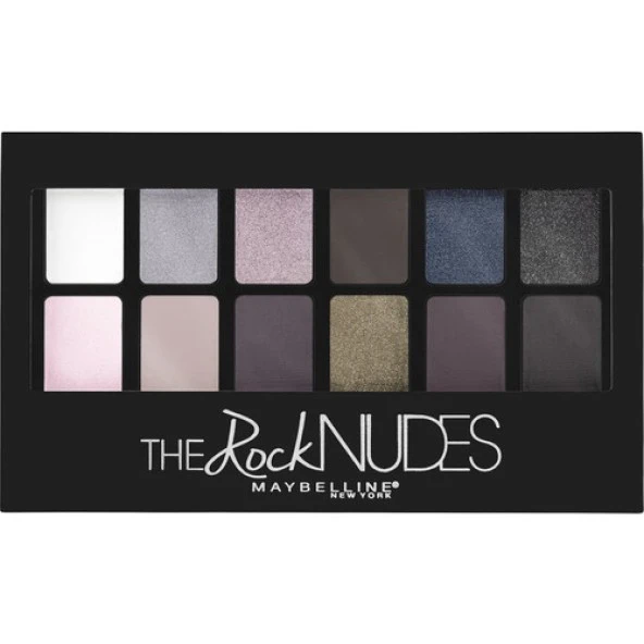 Maybelline New York The Rock Nudes Far Paleti