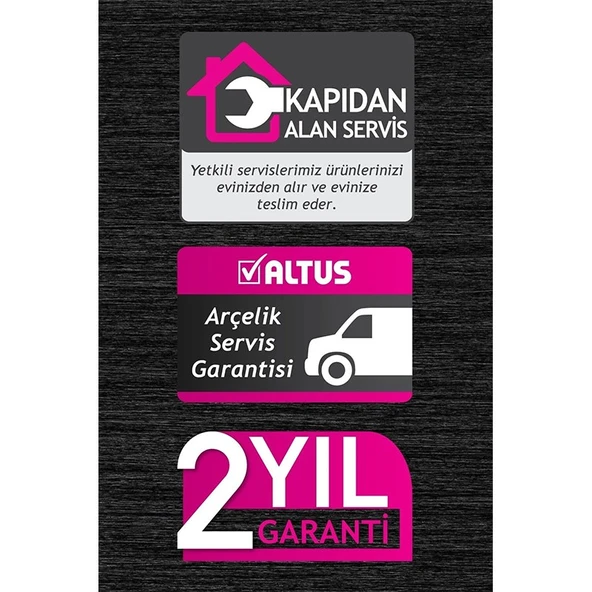 Altus Al-606 Sg 890 Watt Toz Torbasız Elektrikli Süpürge - 5