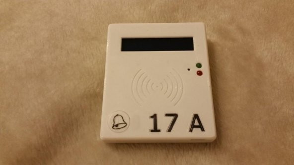 Rfid-Arduino Kapı Kilit Sistemi Plastik Aparat