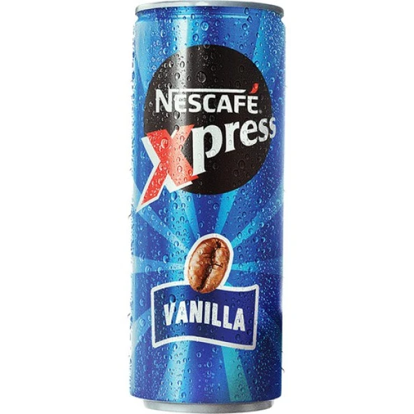 Nescafe Vanilya Xpress Soğuk İçecek 250 ml x 24'lü