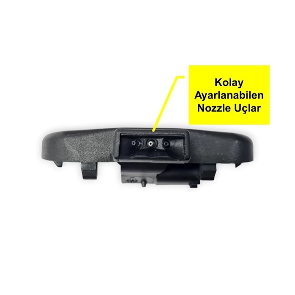 Audi Q7 2010-2015 Ön Cam Sağ Fiskiye Memesi Isıtmalı 8J0955988G - 3