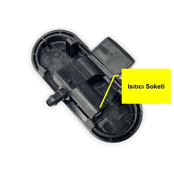 Audi A1 2011-2014 Ön Cam Sağ Fiskiye Memesi Isıtmalı 8J0955988G - Resim 4