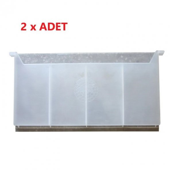 4 Bölmeli Yemlik Şurupluk Çanta Çerçeve Tipi 2 Adet