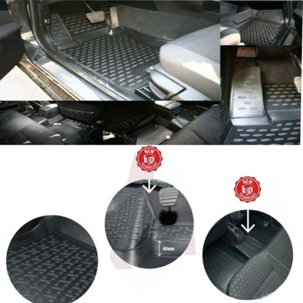 Perflex X-Mat Peugeot 301 2012+ 3D Paspas - 2