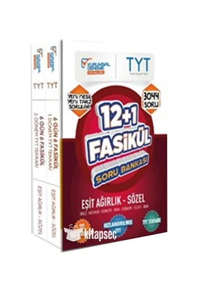 TYT Eşit Ağırlık Sözel 12 1 Fasikül Soru Bankası Kurumsal Deneme Yayınları