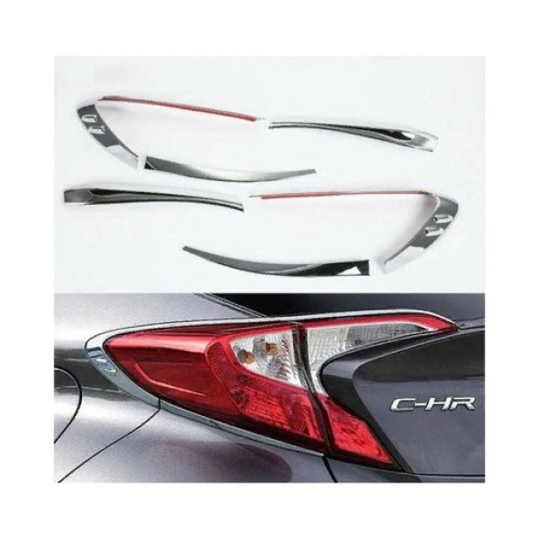 Çmk Toyota C-Hr 2016-2019 Stop Kaplama - Nikelaj - 1