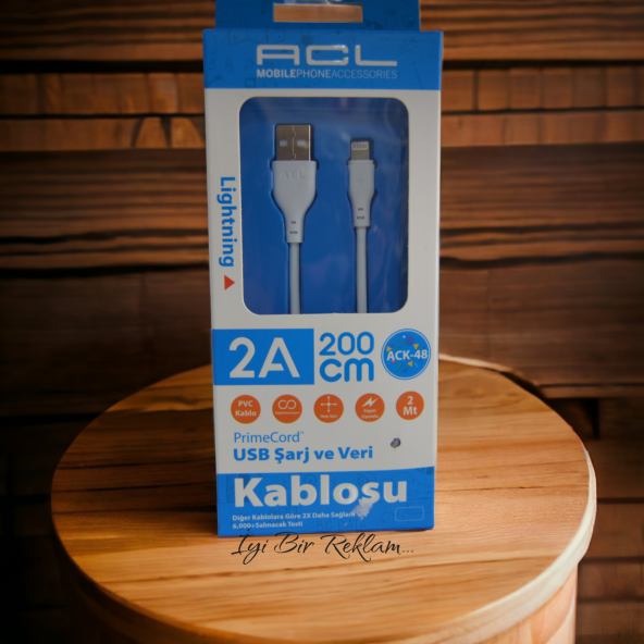 Acl İphone Kablo (İOS) 2 Metre