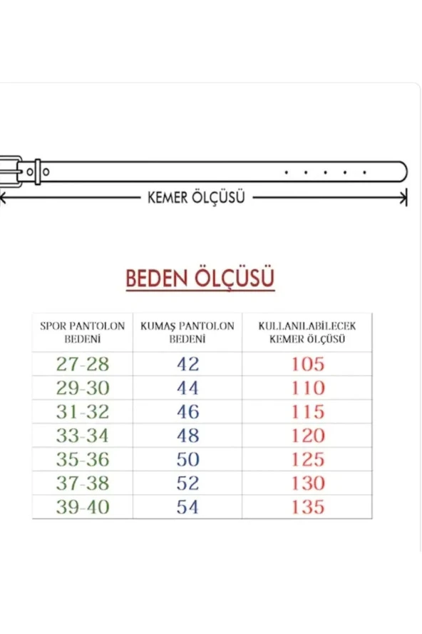 Fossil Kahve Düz Dikiş Suni Deri 3,5 cm Erkek Kemeri-130CM - 6