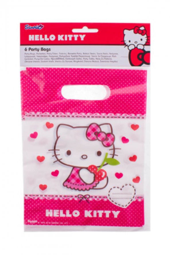 Hello Kitty Kalpler Parti Çantası