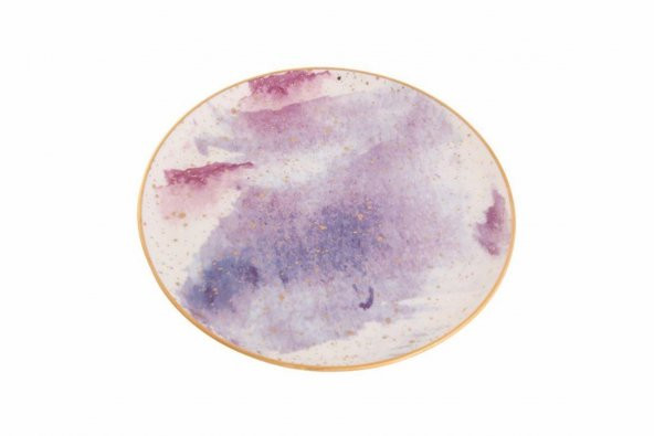 Porland Cosmos Desen7 Düz Tabak 20 cm 04ALM003418 - 2