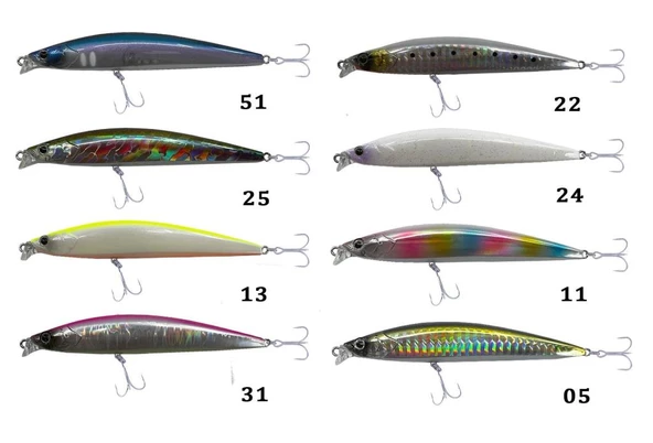 Kendo D:Killers Minnow Naha 100F 10cm 11.9g Floating Suni Yem - 2