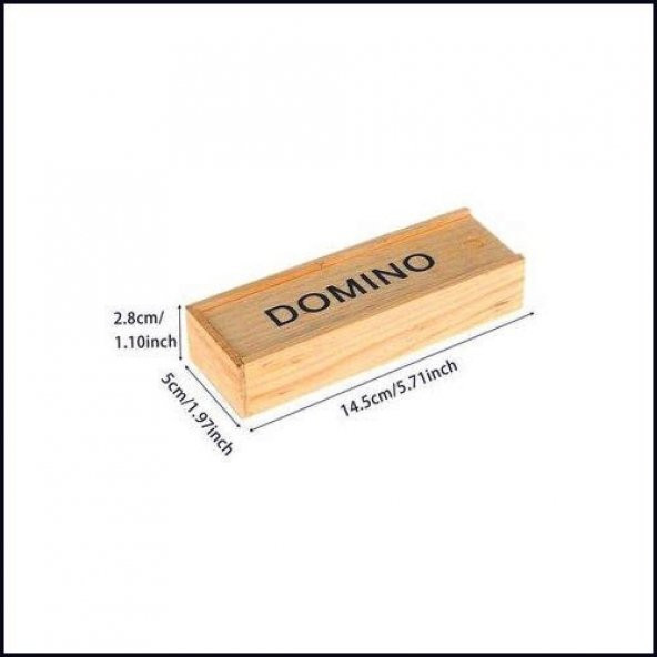 Star Domino Plastik Ahşap Kutulu 1096116